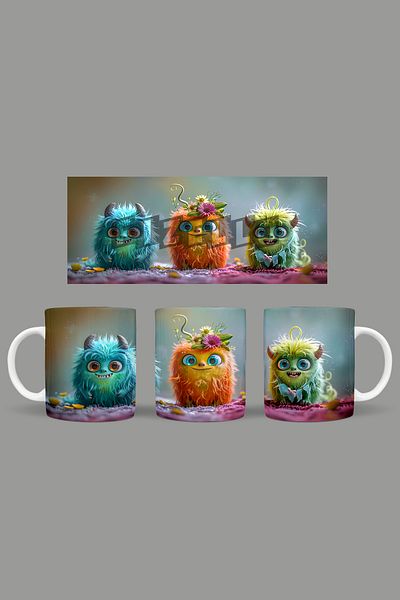 Fizello Cute Baby Monsters - Cute Baby Monsters Mug