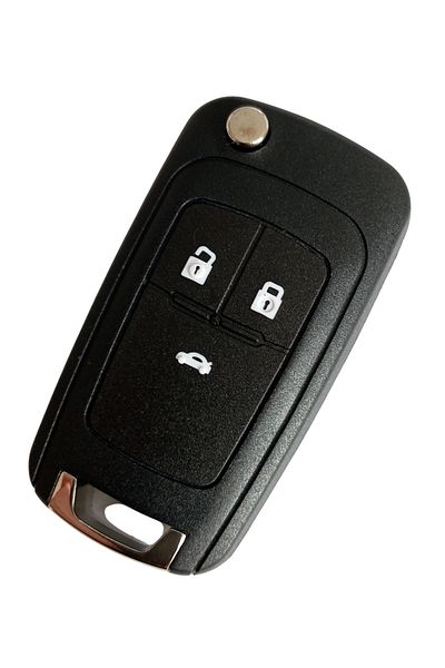Kasey Yedek Parça Aksesuar Opel Astra J 2009-2015 Key & Controller Set - Auto Key Chain with Screw Logo