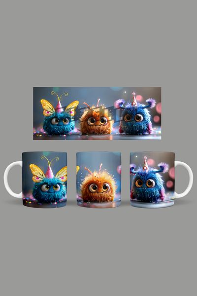 Fizello Cute Baby Monsters - Cute Baby Monsters Mug