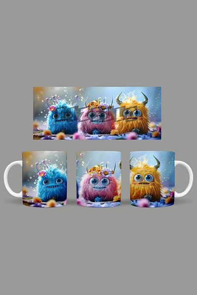 Fizello Cute Baby Monsters - Cute Baby Monsters Mug