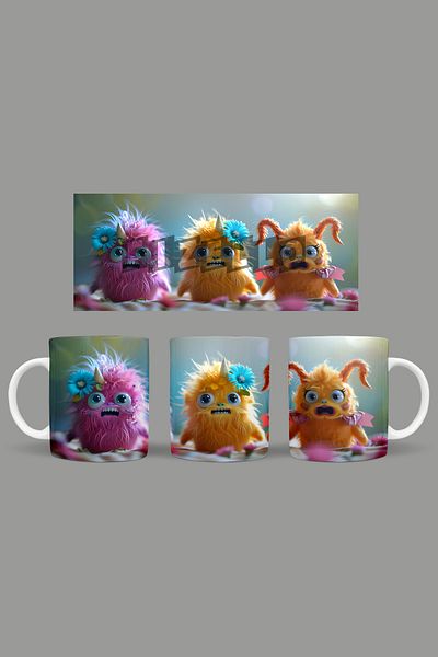 Fizello Cute Baby Monsters - Cute Baby Monsters Mug