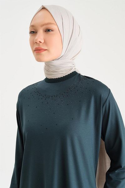 Armine Bumbac pieptănat de culoare benzină - Model 24yd9014
