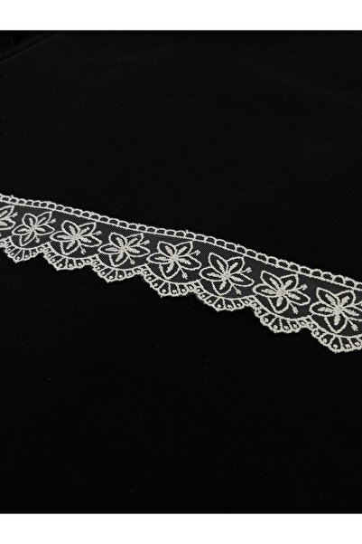 Butik Güpür yıldız desen uç dantel havlu masa örtüsü kenarı dikiş nakış Frans...