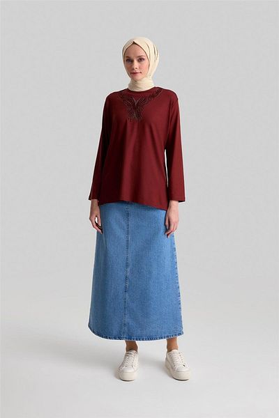 Armine Bumbac pieptănat 24yd9012 Tigla