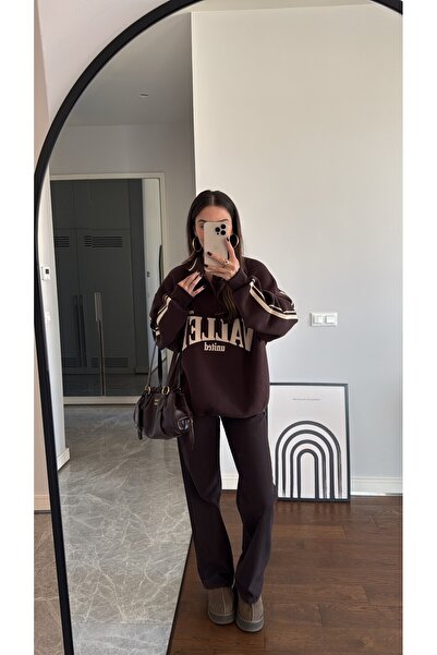 sinemkivanc co Μάρκα Μοντέλο Καφέ ίσιο τζιν Jean