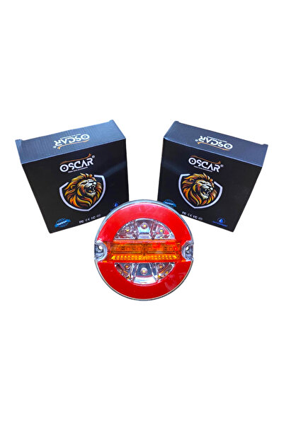 POLATLI OTO AKSESUAR Oscar Neon Hamburger Led Stop Lamba 12 Volt Su Geçirmez ( Waterproof ) Kırılmaz Cam
