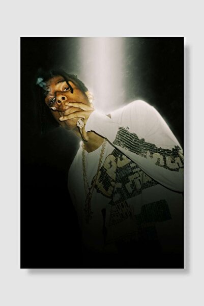 kubdekor Asap Rocky Müzik Poster Çerçevesiz Yüksek Kalite Müzik Afiş Duvar Po...