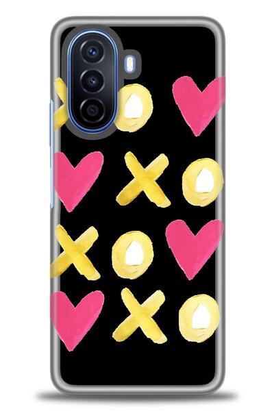 MRCİLETİSİM Tecno Spark 8C Case Hd Printed Case - Xoxoxo