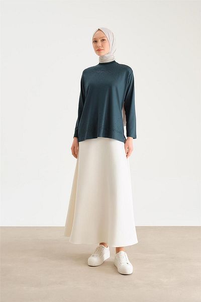 Armine Bumbac pieptănat de culoare benzină - Model 24yd9014