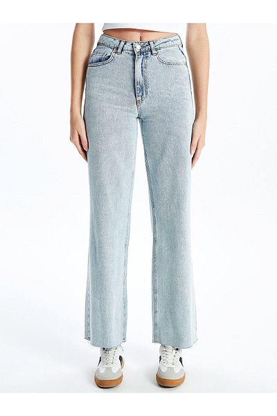 LC Waikiki LW - Pantaloni de jeans pentru femei Wideleg