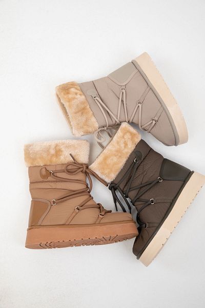 SOHO Γυναικείες μπότες Mink - 20012 Model Bootie