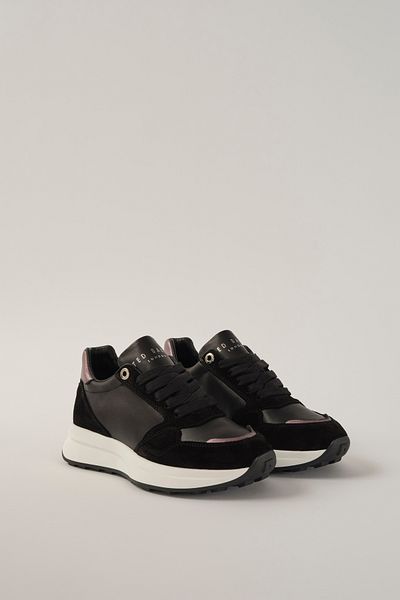Ted baker black sneakers online