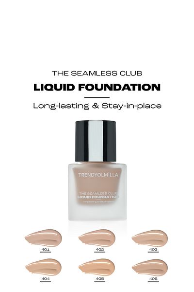 Trendyolmilla Beauty Feuchtigkeitsspendende Satin-Finish durch Traubenkernöl SPF 35 Liquid Foundation 402 TKZAW25FN00000