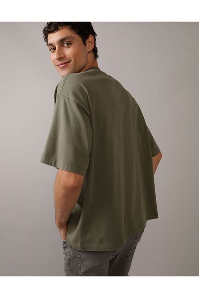 AMERICAN EAGLE AE Heavyweight Oversized Pocket T-Shirt