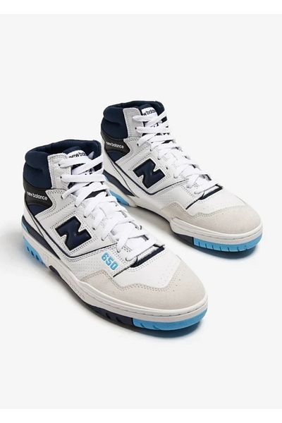 New Balance Bb650Rea Model White Sneaker