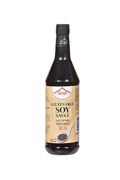 Akaji Gluten Free Soy Sauce Glutensiz Soya Sosu 750 Ml