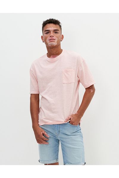 AMERICAN EAGLE Ae Oversized Pocket T-Shirt