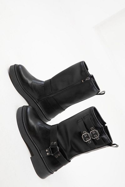 SOHO Μαύρα γυναικεία μποτάκια - 20025 Model Bootie
