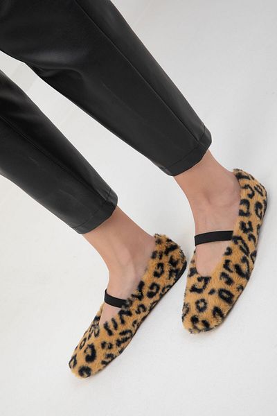 SOHO 20016 Modell Leopard Print Damen Babet