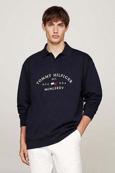 Tommy Hilfiger Čt Nautical Arch Af Polo - Polo s vysokým pasem