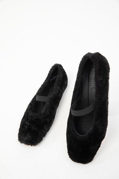 SOHO Women's Black Ballerinas 20016