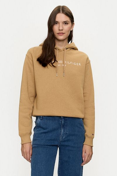 Tommy Hilfiger TH MDRN REG CORP LOGO KAPUCNIS PULÓVER