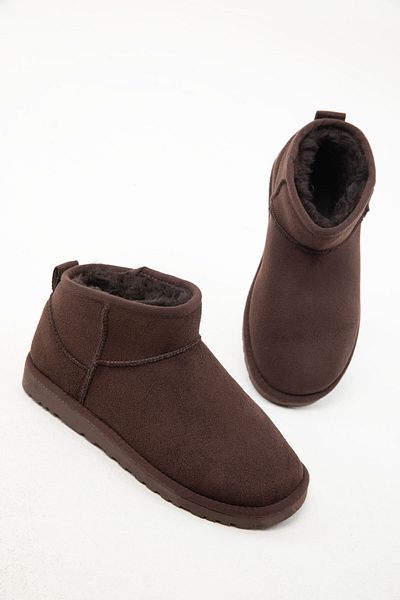 SOHO Hnědé semišové dámské boty - 20024 Model Bootie