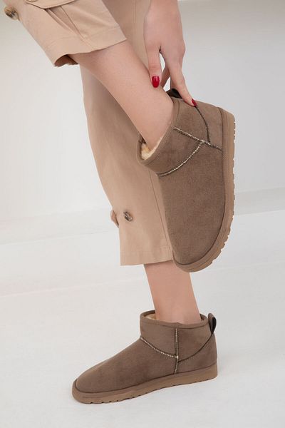 SOHO Norkové semišové dámské boty - 20024 Model Bootie