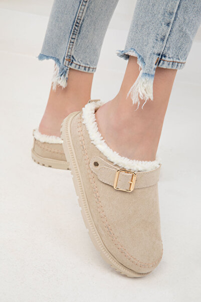 SOHO Velúr női papucs - bőr 20023