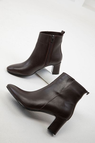 SOHO Καφέ Γυναικείες Μπότες - 20034 Model Bootie