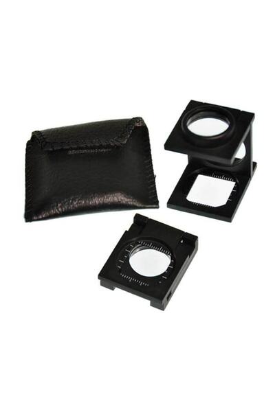 ZNM Shop Lupă pliabilă acoperită cu oțel de 1 cm pentru campionți