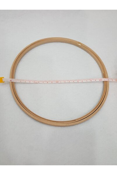 HİSARAKSESUAR Ahşap Vidasız Düş Kapanı Kasnağı No:8 8 Mm 22 Cm