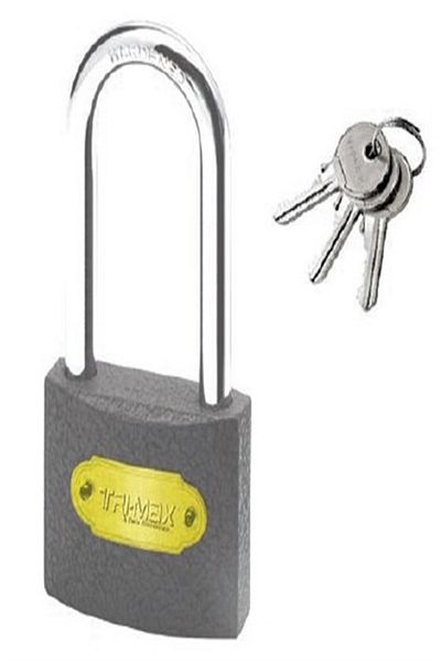 İthal Gray Long Padlock 50 mm