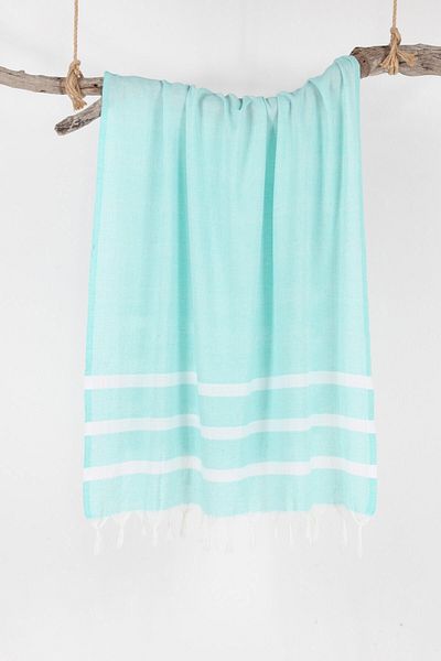 Bedinn Peshtemal Bamboo Stripe Mint