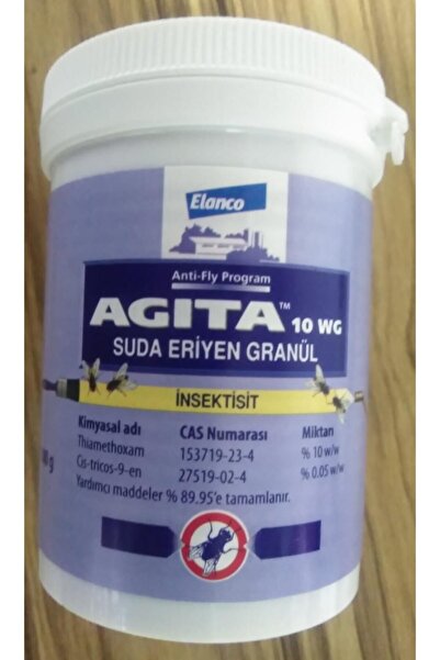 Genel Markalar 2 Kutu Agita 10 Wg Granül Kara Sinek Ilacı 100 Gr (toplam 200 Gr)