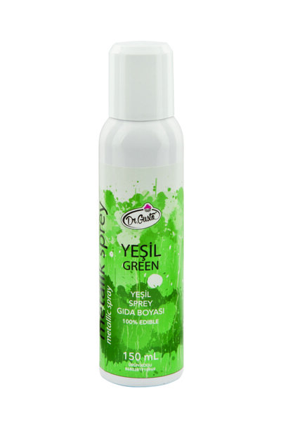 Dr. Gusto Dr Gusto Yeşil Metalik Sprey Gıda Boyası 250 ml