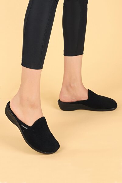 Ceyo Ramona -3 Günlük Süet Rahat Kışlık Bayan Ev Içi Terlik