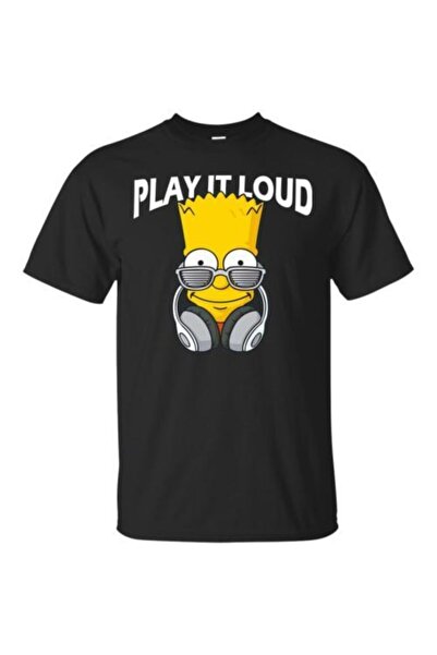 KARGA Unisex crni Simpson T-shirt