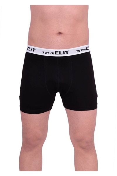 Tutku Elit Ανδρικό μπόξερ Modal Elastan Sports 1252 |   Μαύρος