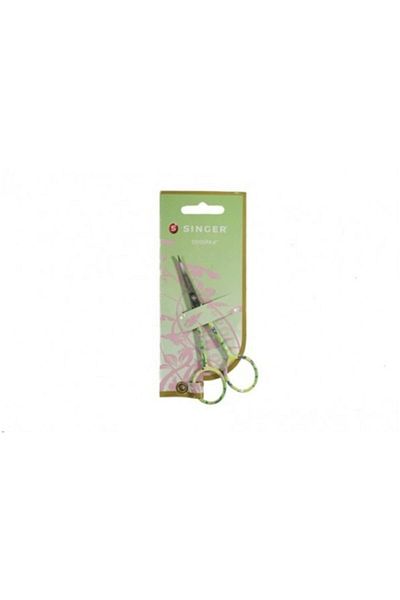 Prestij Boncuk Singer Curved Tip Mixed Pattern Scissors