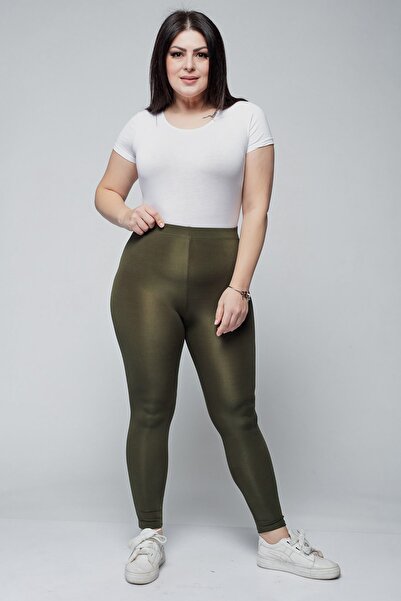 Ebsumu Large Size Shapewear Khaki Disco Tights