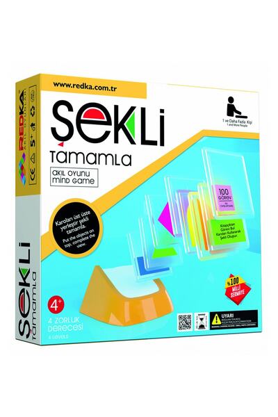 Redka Akıl Oyunları Completely and Pat Pat Shape Game