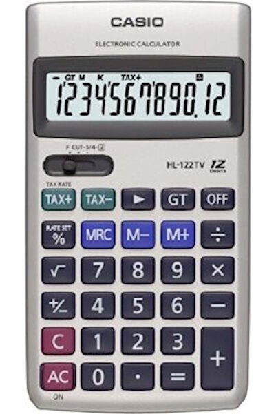 Casio Hl-122tv Cep Tipi Hesap Makinesi