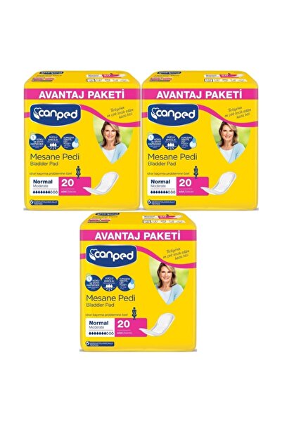 Canped Mesane Pedi Orta Boy Normal 20 X 3:60 Adet Avantaj Paketi