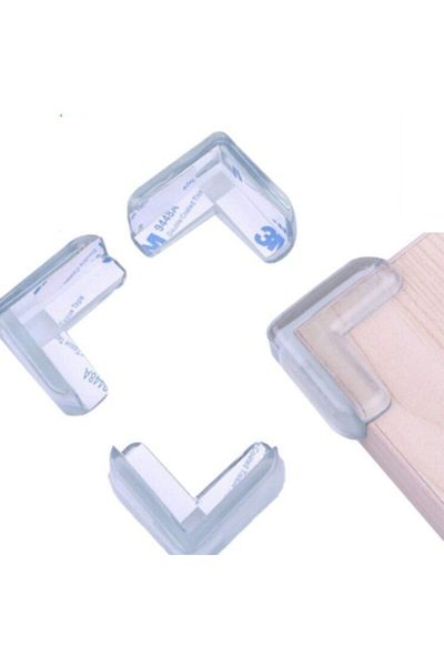 Kilit Table Bench Furniture Edge Corner Protector Soft Protector Set Table Edge Protector 4 Pieces