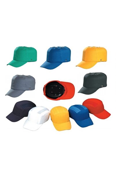 Sedes Darbe Emici Şapka Baret Gri Takkep