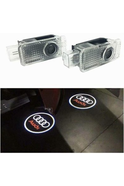SNTGARAGE Audi A3 Kapı Altı Hayalet Logo Geçmeli Orjinal Model