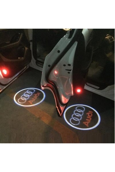 SNTGARAGE Audi A3 Kapı Altı Hayalet Logo Geçmeli Orjinal Model