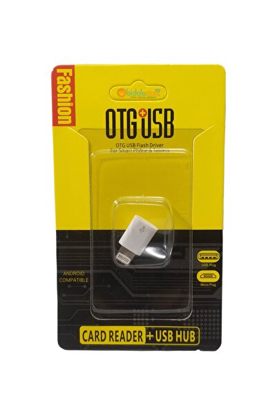 Bidolustore Fashion Iphone To Micro Usb Dönüştürücü Otg