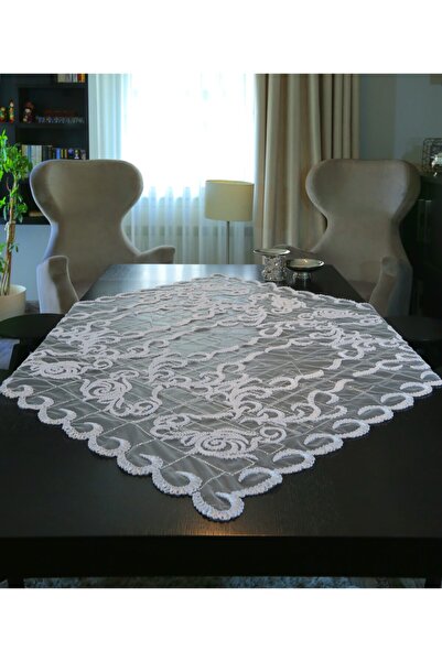 Senin Tarzın Home Aida Nakışlı Fiskos Masa Örtüsü